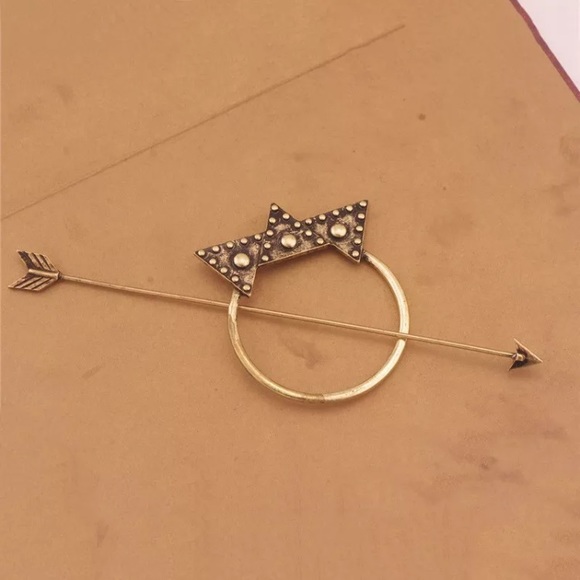 3/$20...Antique Bronze Hair Clip Barrette - Picture 5 of 5